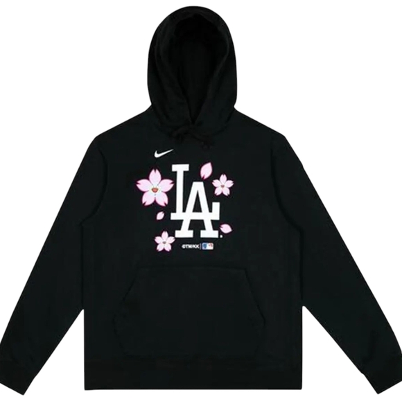 Nike Tops - Nike x Takashi Murakami x MLB Dodgers Hoodie Black – New w/ Tags (Large)